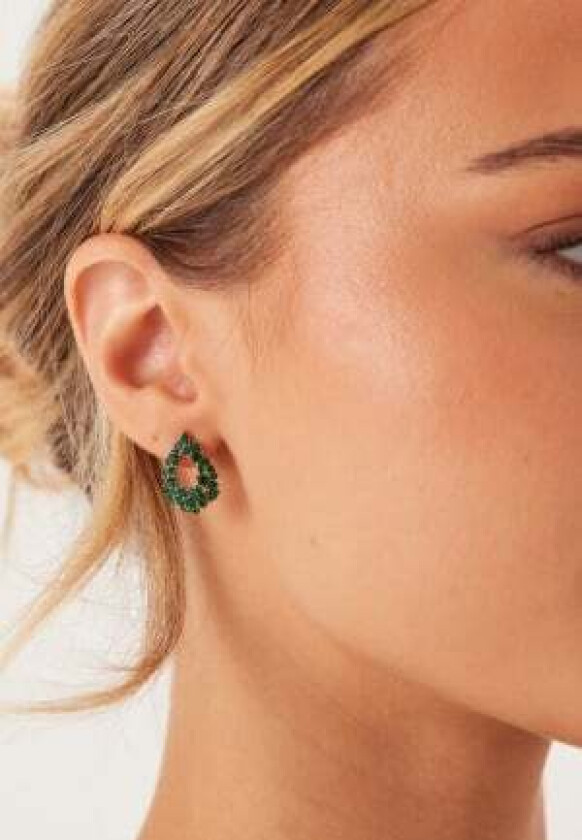 Petite Alice Earrings - Emeral Emerald Onesize