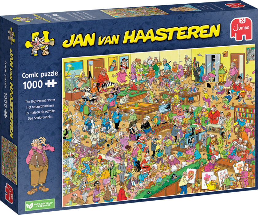 Jan Van Haasteren - The Retirement Home (1000 pieces)