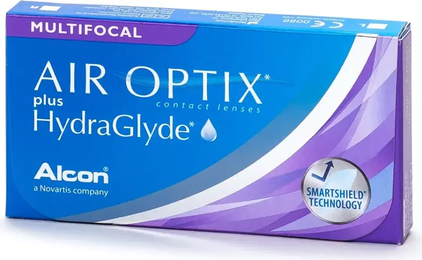 Air Optix Plus Hydraglyde Multifocal 6 pk