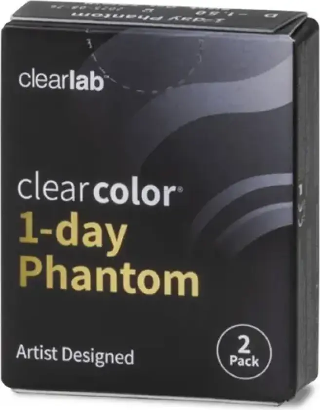 Halloween - clearcolor 1-day Phantom 2 pk