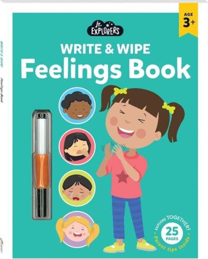 JUNIOR EXPLORERS WRITE & WIPE FEELINGS