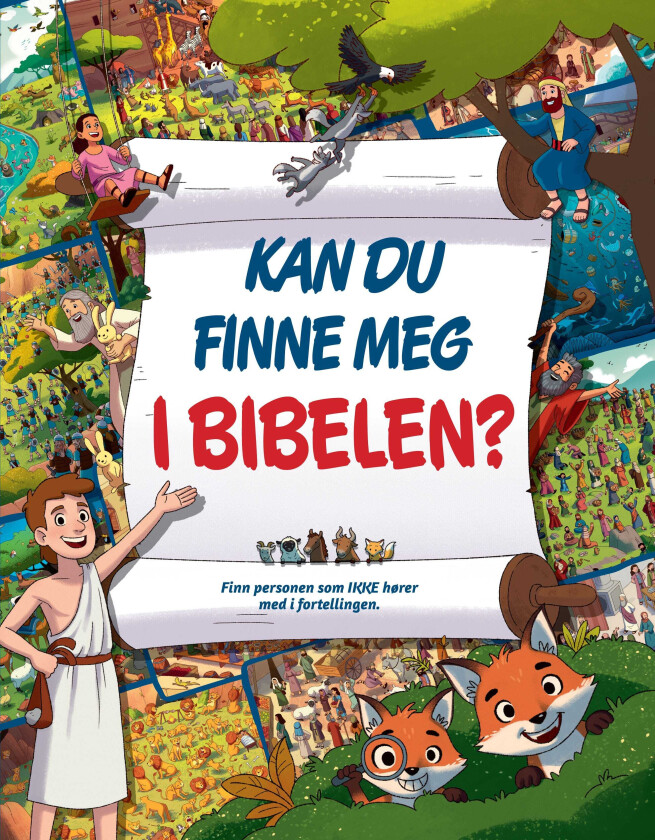 Kan du finne meg i Bibelen? finn personen som ikke hører med i fortellingen