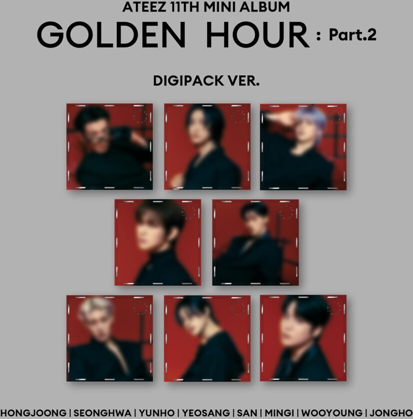 Ateez Golden Hour: Part. 2 Digipack Random Cover CD