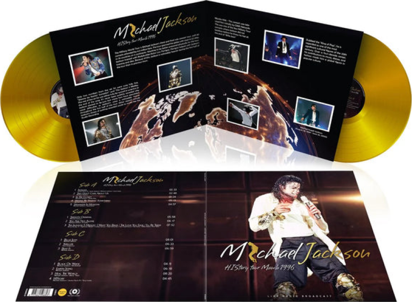 Michael Jackson HIStory Manila 1996 LP/Vinyl