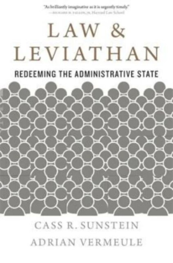 Law and Leviathan av Cass R. Sunstein, Adrian Vermeule