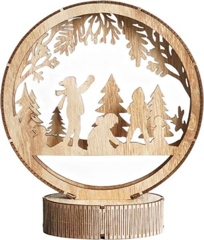 Jullampe | LED-lampe | Nattlampe | Bord | LED jullampe | batteridrevet barnerom skrivebord kreativ LED borddekorasjoner for gutter jenter soverom b