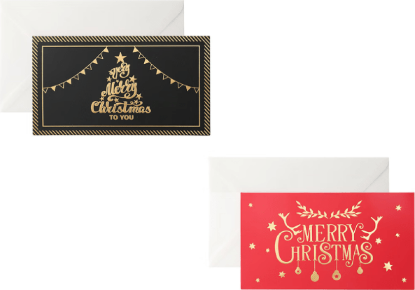 2 stk julekort preget gratulasjonskort stemplet gratulasjonsbil