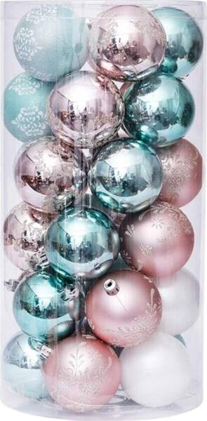 30 pynteballer, knusefrie julekuler