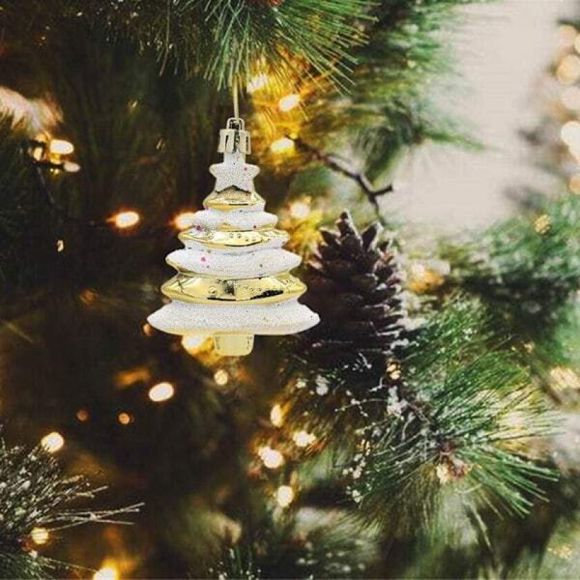 Julepynt Julestue Juletrærpynt Bomullsull Julepynt Hengende Julekule Malt Julegave