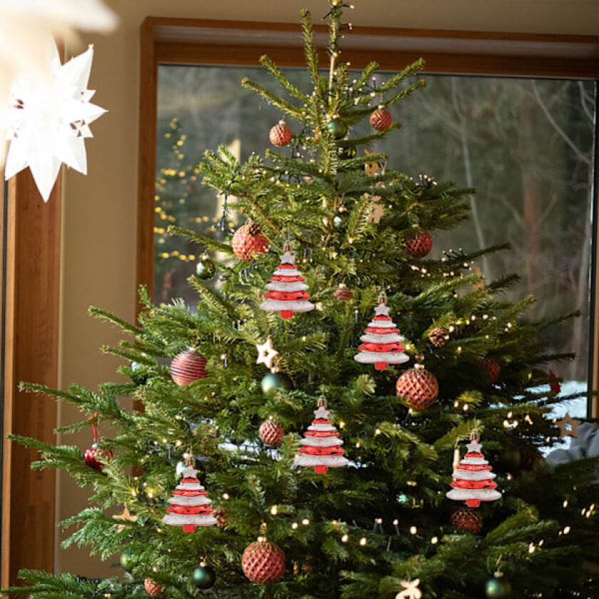 Julepynt Julestue Juletrærpynt Bomullsull Julepynt Hengende Julekule Malt Julegave