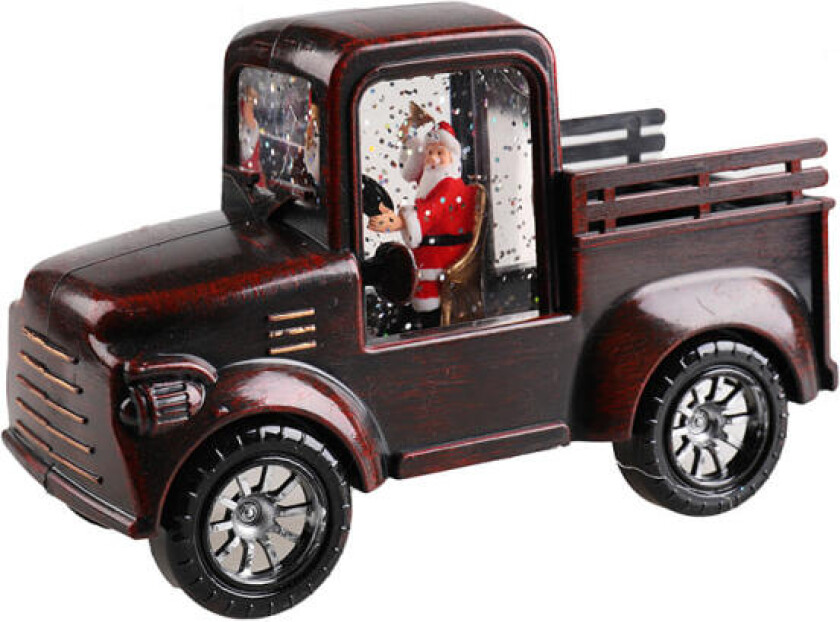 Jul Retro Bil Nattlampe LED Borddekorasjon Belysning Jul