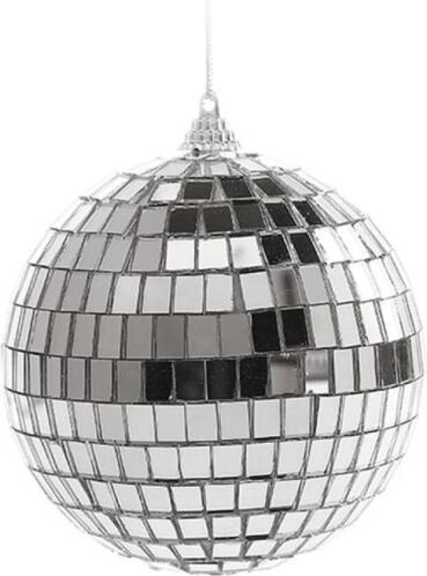 Sølv Disco Reflekterende Speil Julekuler Enkle å Henge for Jul