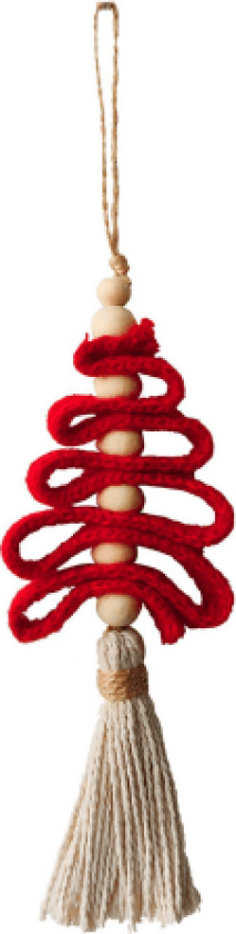 Strikket julekule jul