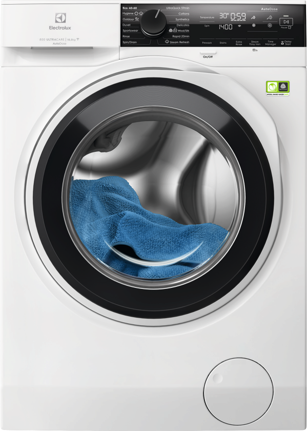 800 UltraCare Autodose 10.5 kg Vaskemaskin YFI8D43X6Q