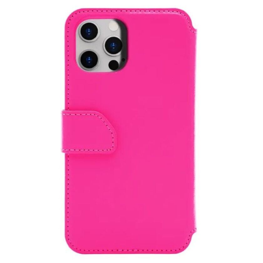 Wallet Case Solo 503 til iPhone 12 og 12 Pro Mørkrosa