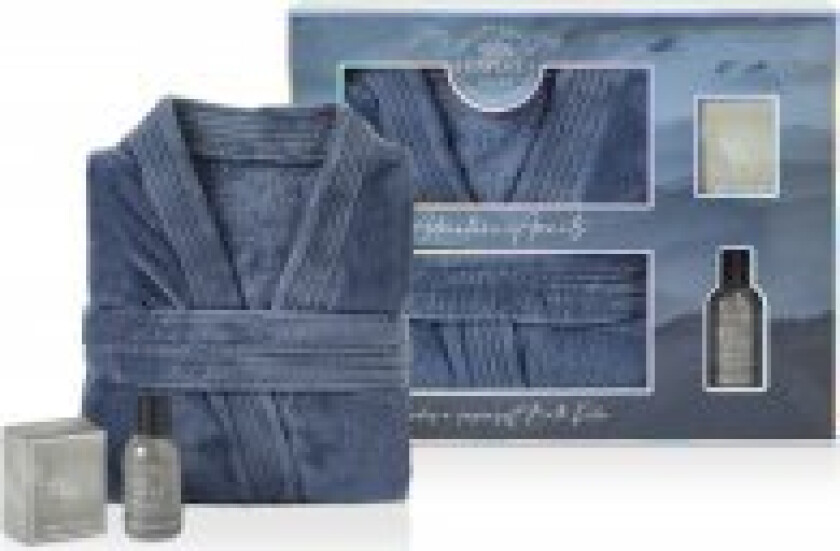 Skin Expert Robe Gavesett 100g Såpe + 100ml Sjampo + Morgenkåpe