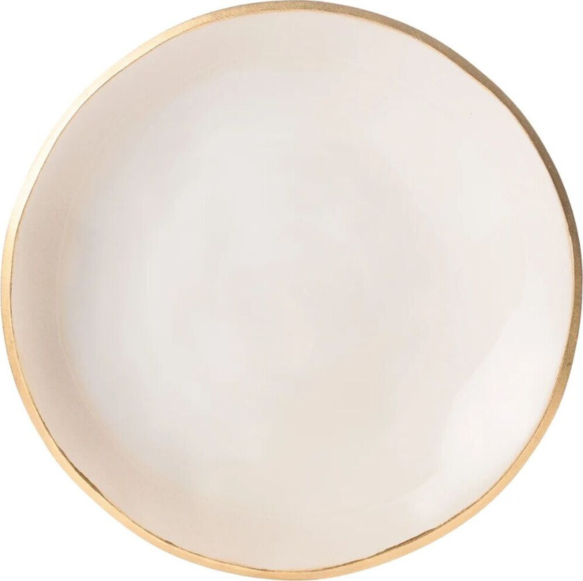 x Nosse Edge tallerken Ø 28 cm Gold