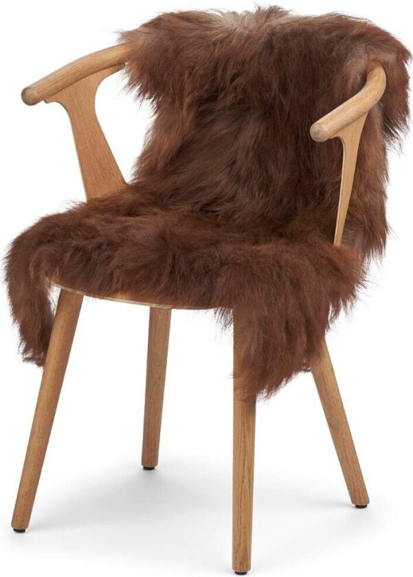 Saueskinn | Økologisk | Lang lugg | 90x60 cm