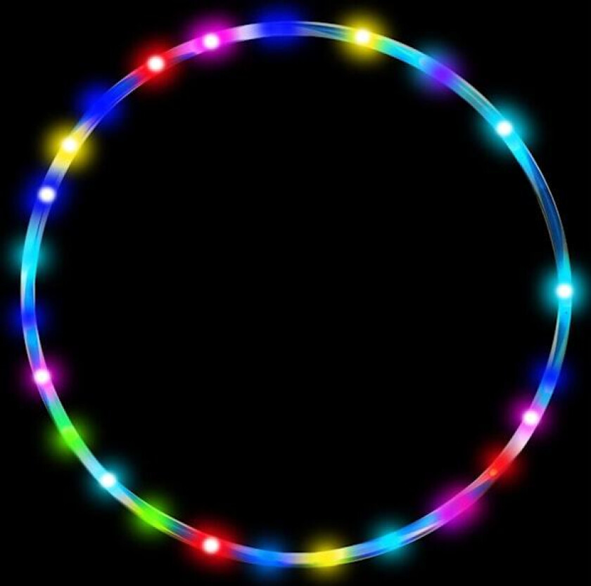 Voksne barn LED Hula Hoop Dance Trening Lysende Hula Hoop, Treningsutstyr