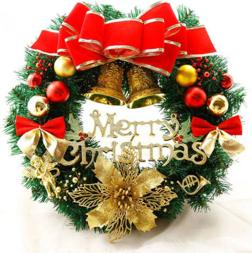 Julekrans God Jul Hoveddør (40cm)