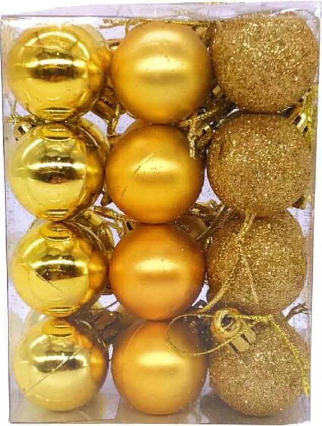 Julekuler Ornamenter til Juletreet - Juletre