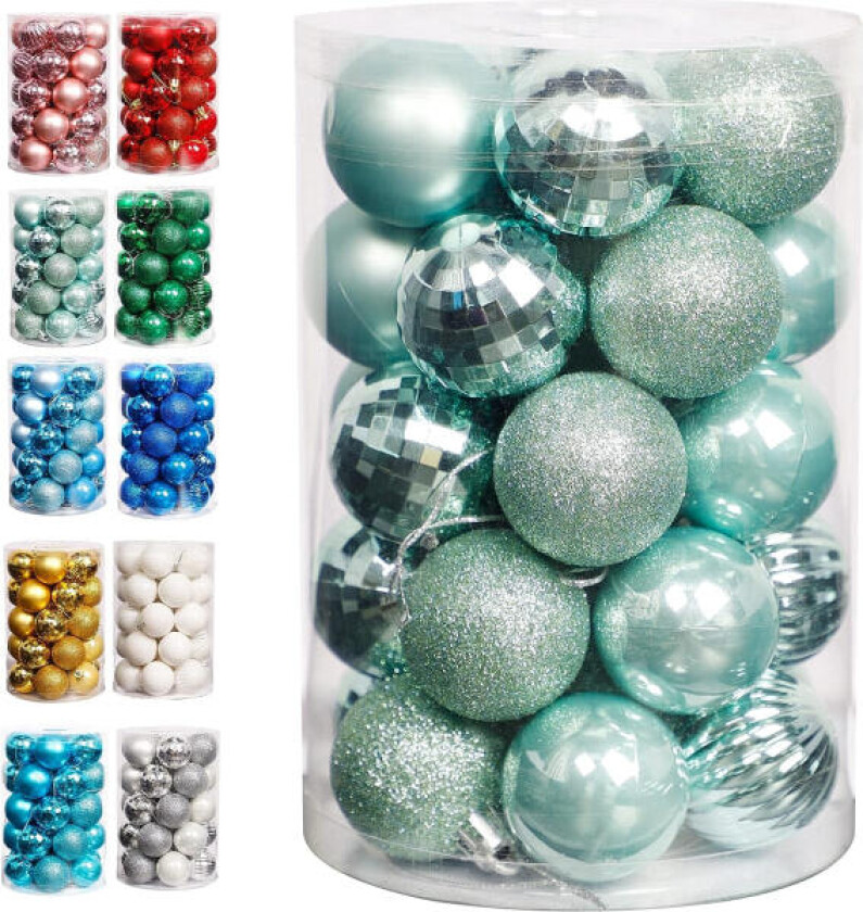 TG Julekuledekorasjoner Forstrengede Juletrepynt