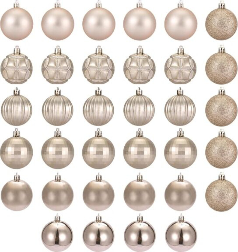 Julepynt, knusefri julekule, hengende pynt, juletrærpynt