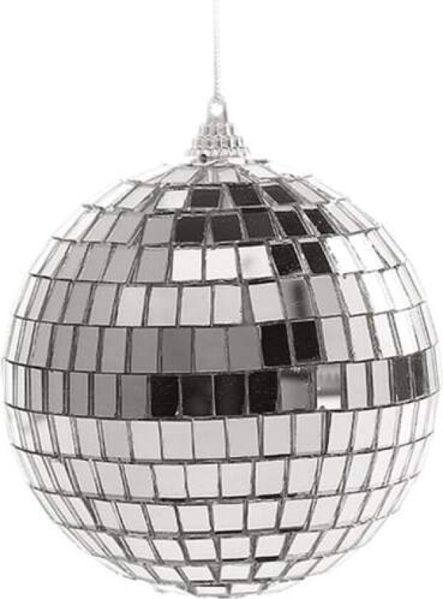 Sølv Disco Refleks Speil Julekuler Enkle å Henge for