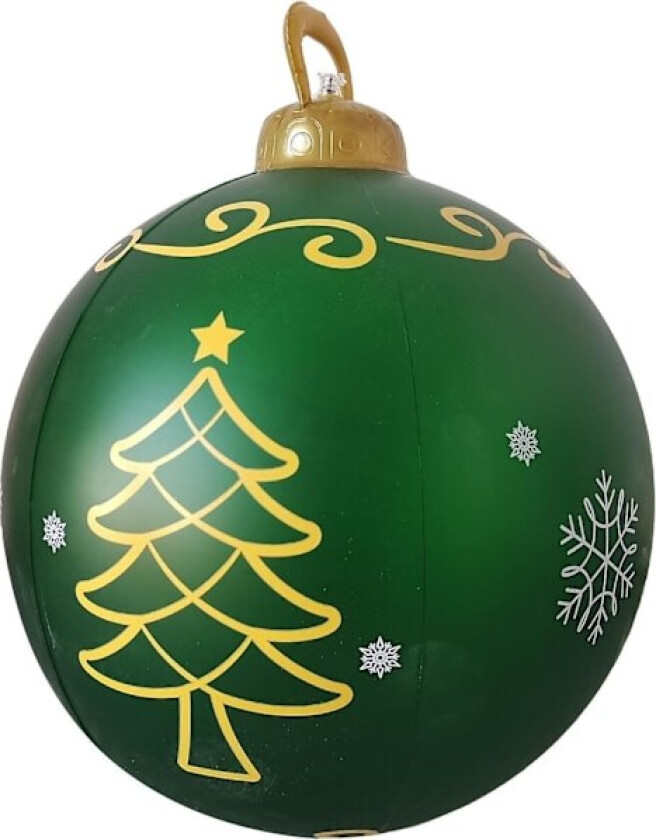 Oppblåsbar Julekule - Vanntett PVC Oppblåsbar Ball For Jul - Innredningsartikler For Plen, Ganger, Hage, Plen, Inngang, F