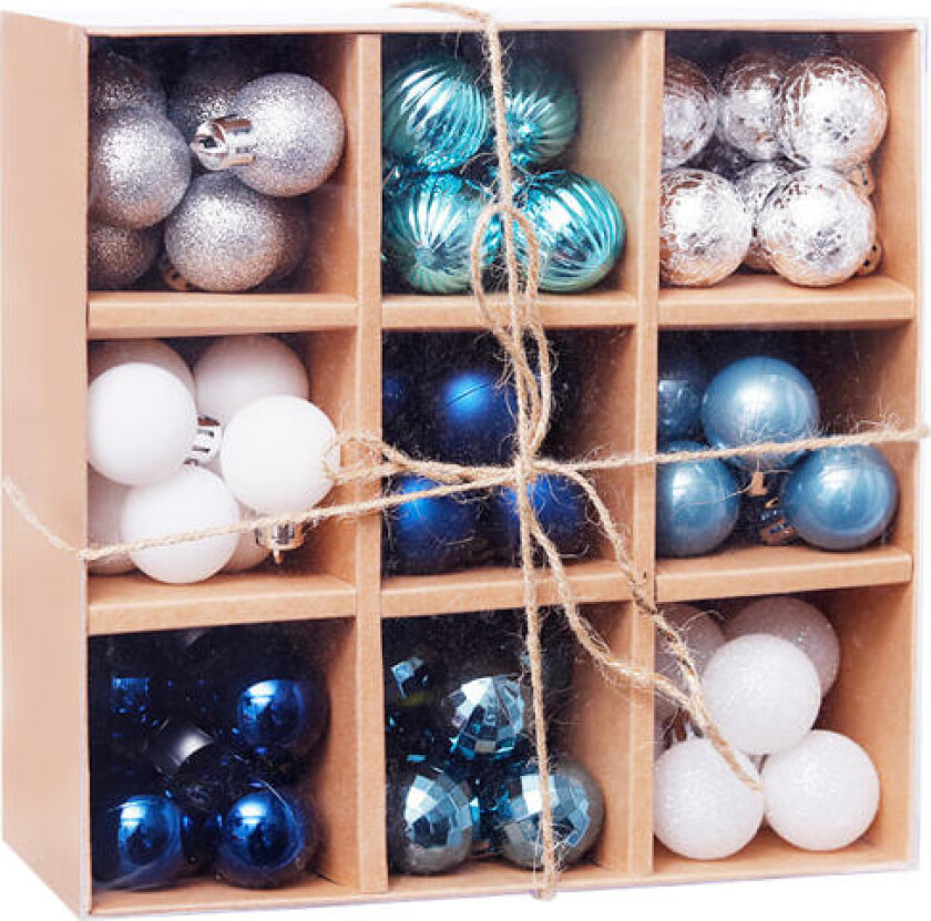 99 stk Julekuler 3cm Juletrærpynt Mini