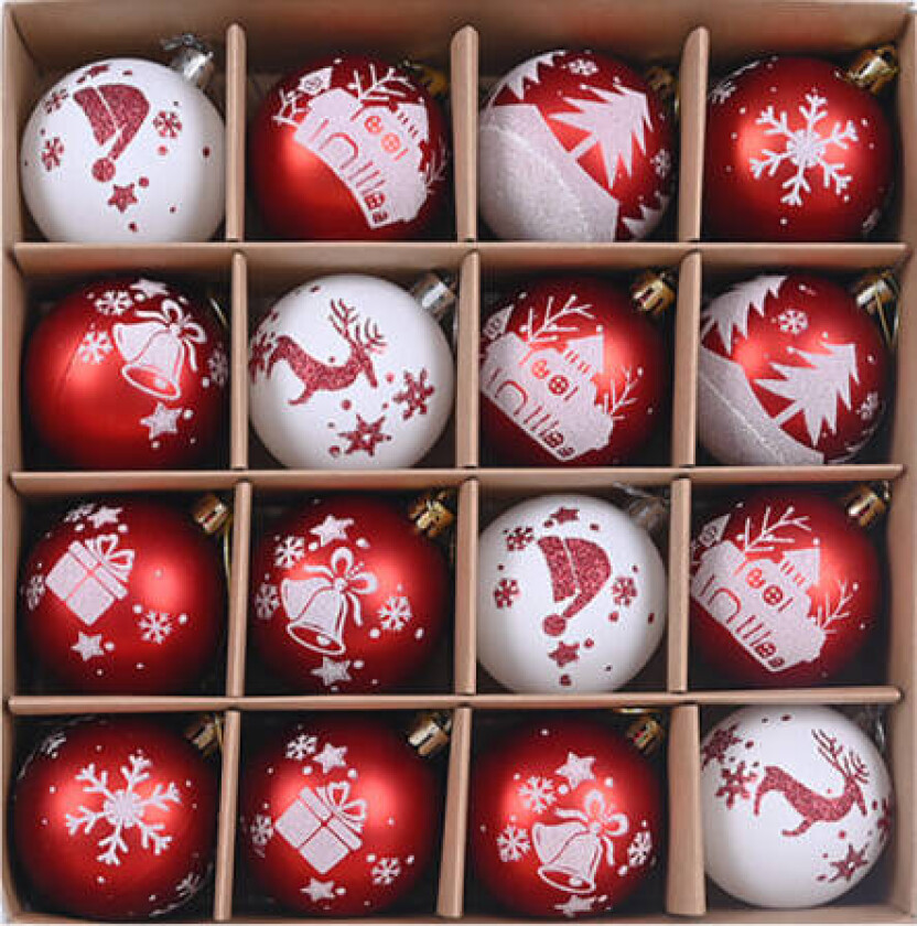 Julekuler i Juletrepynt - Uknuselige