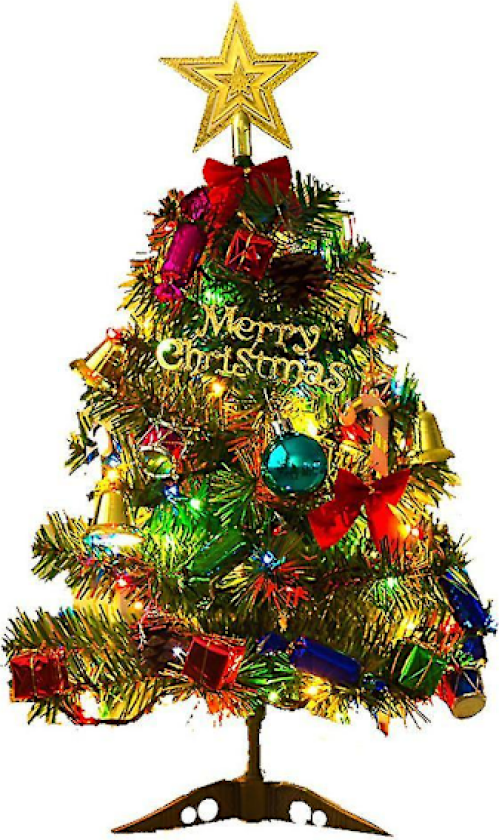 Mini juletre dekorasjoner