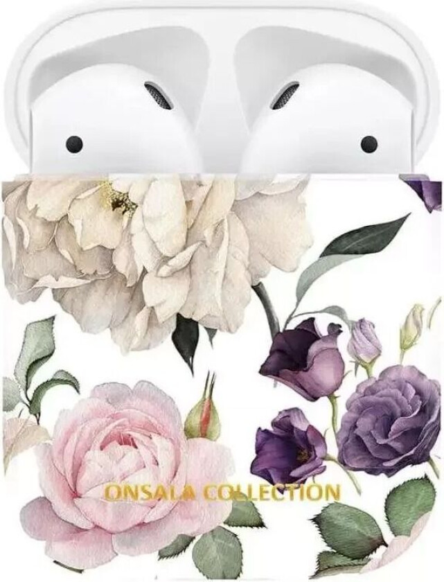 Bilde av GEAR ONSALA COLLECTION Protective Apple AirPods (1 & 2. gen.) Ladeetui Deksel - Rose Garden