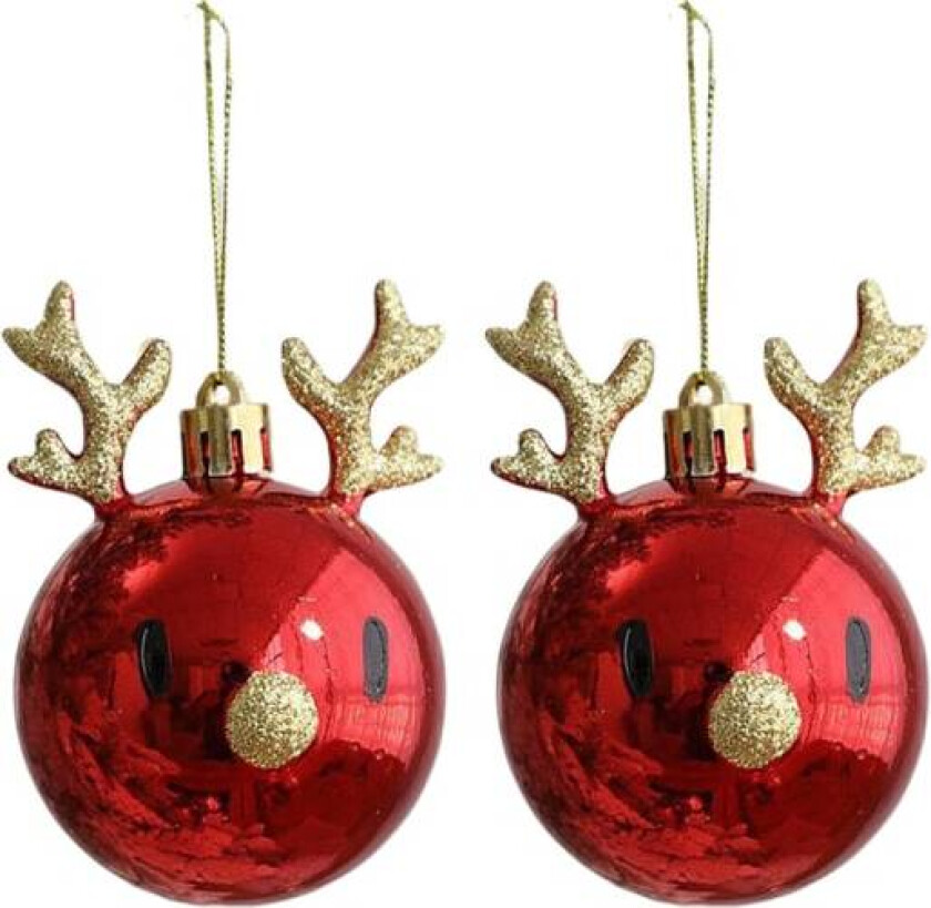 Julekule Ornamenter, Elg Design, Hengende Baller, Fest P