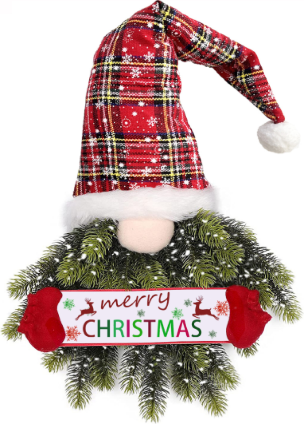 Julekrans, juledørkranspynt, Xmas Hang, ZQKLA