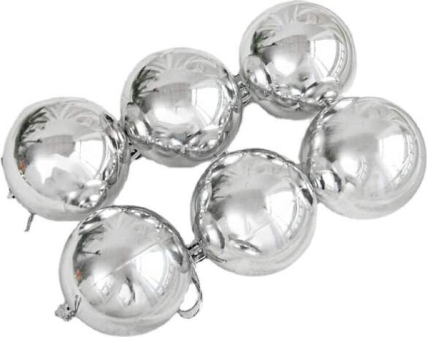 Julekule Ornament Sett for Xmas Tre, Shatterproof Decora