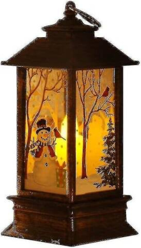 Julelys nattlampe, hengende lysestake lampe Nattlysdekorasjon