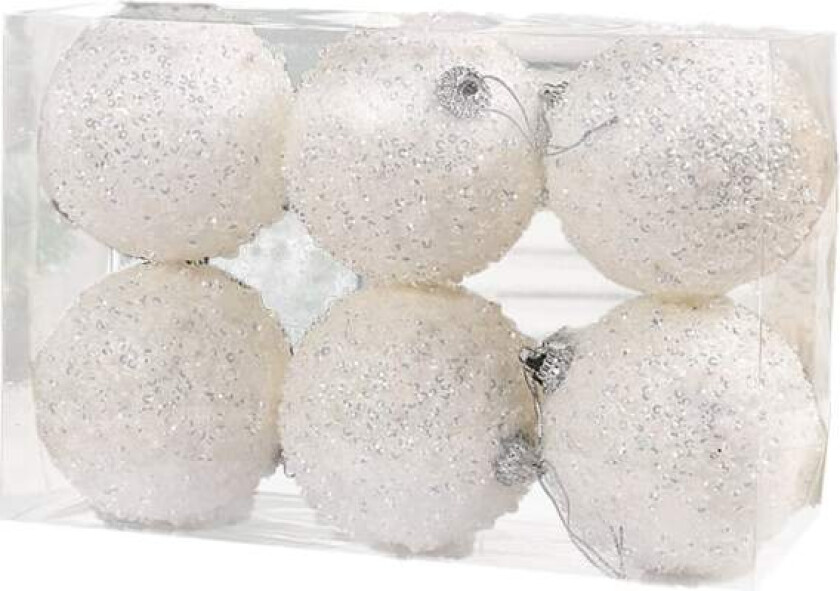 Julekuler for juletre, bryllupsfest, feriedekorasjoner