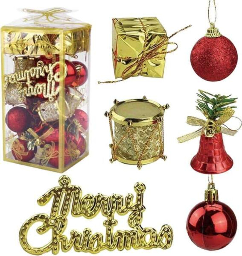 32 Julekulepynt til juletreet