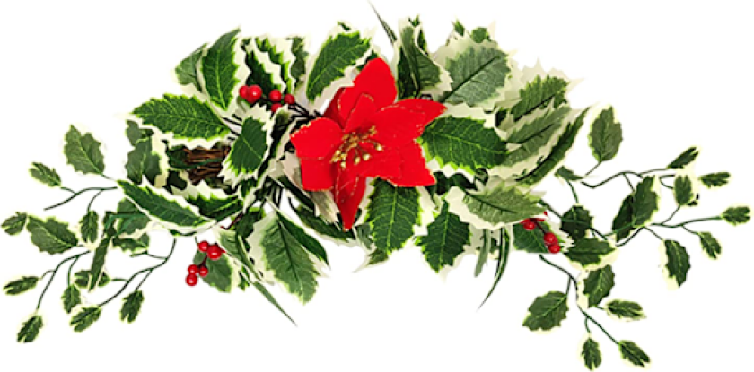 Kunstig Julekrans Dekorasjon Grønt Julekrans Vinter Furu Nåler Dekorasjon Krans Jul Postkasse Krans-A