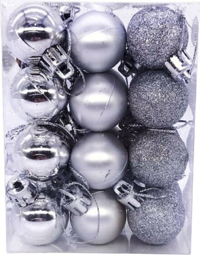 Julekuler Ornamenter til Juletreet - Juletre