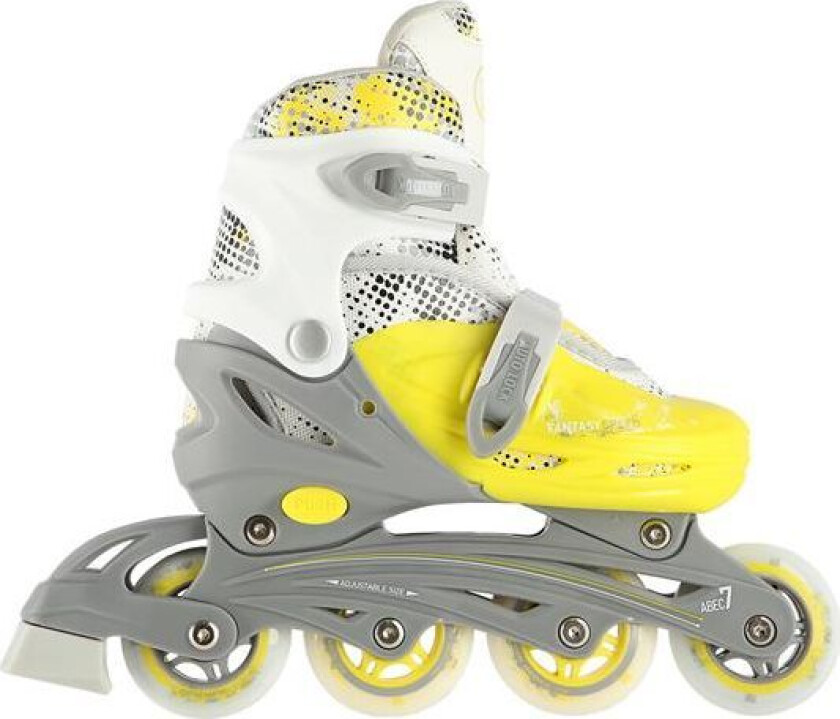 Ruller Nils Extreme Nh18331 Lime Lime 4In1 Størrelse. S (31-34) Blast Opp Med Dimensjon Hockey Rack Nils Extreme