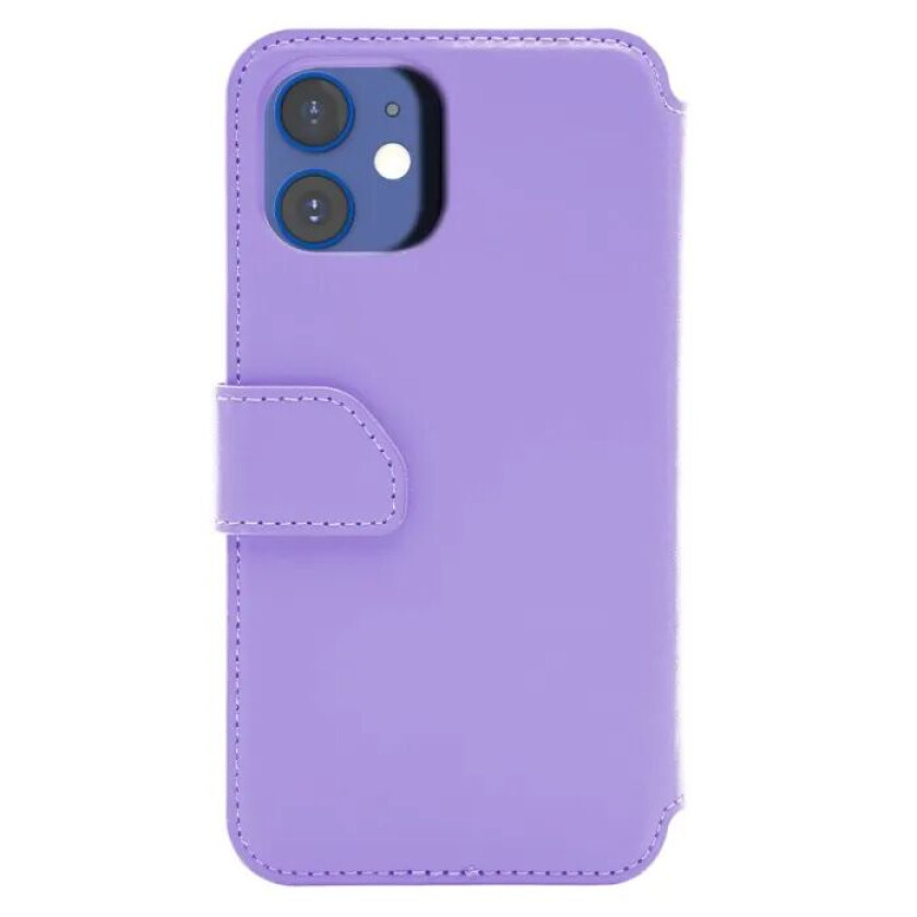 Wallet Case Solo 502 til iPhone 12 mini Lilla