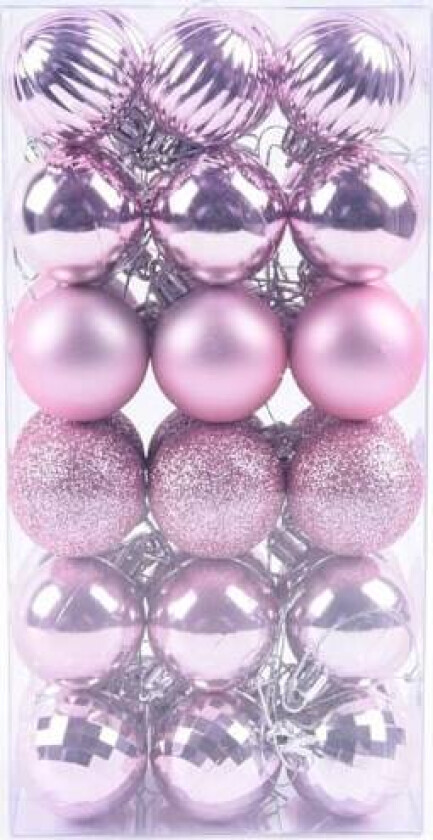 Julekule Ornamenter God Jul Baller Xmas Hjemmefest Hengende Ball