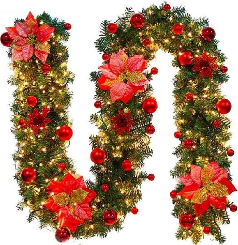 Julekrans, Julekrans med lys, Utendørs