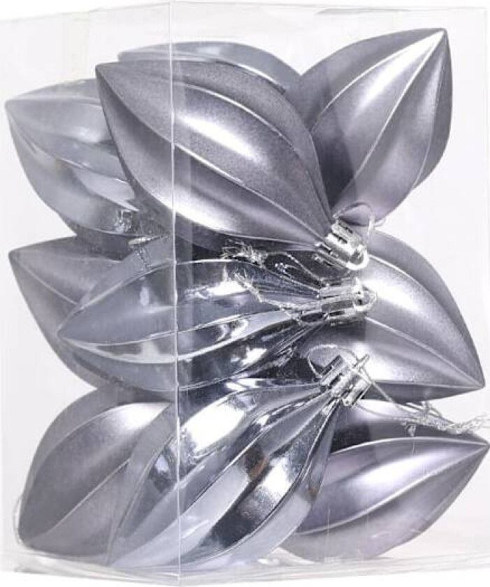 Juletrærpynt, Juledekorasjon, Festartikler, Fargerike Julekuler grau