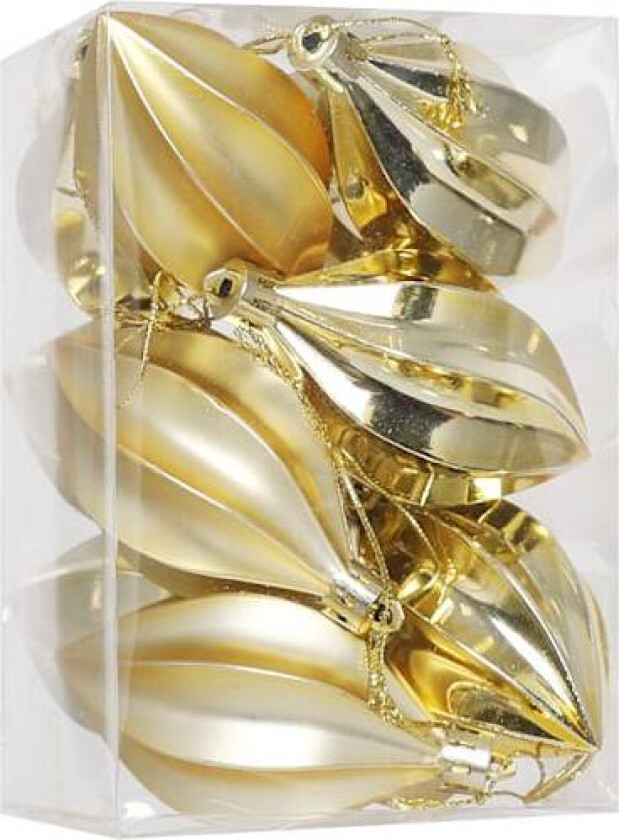 Juletrærpynt, Juledekorasjon, Festartikler, Fargerike Julekuler Gelb