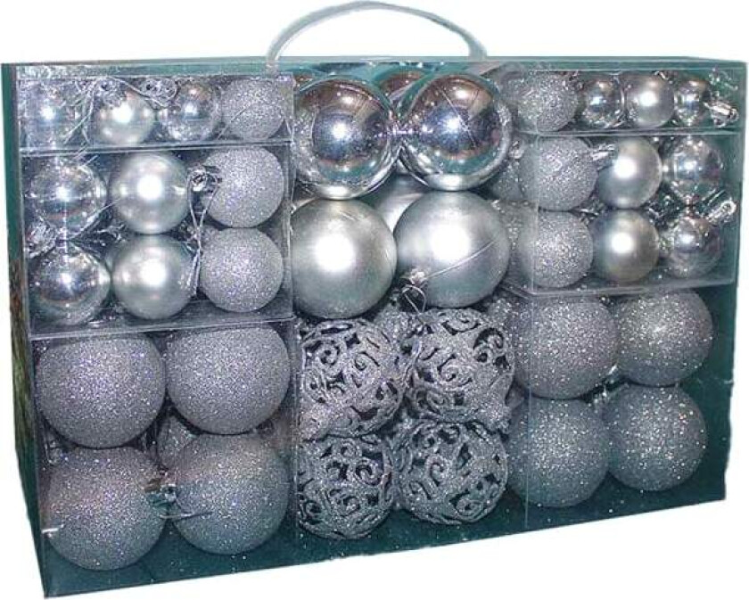 Julekuler Sett Juletrepynt Sesongpynt for