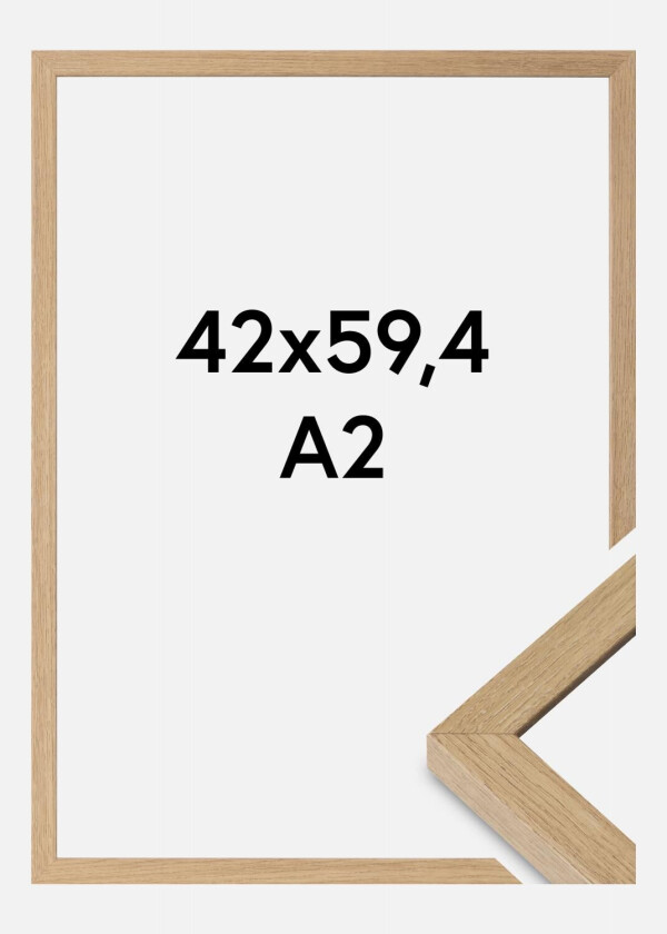 Ramme Hermes Akrylglass Natural Oak 42x59,4 Cm (A2)