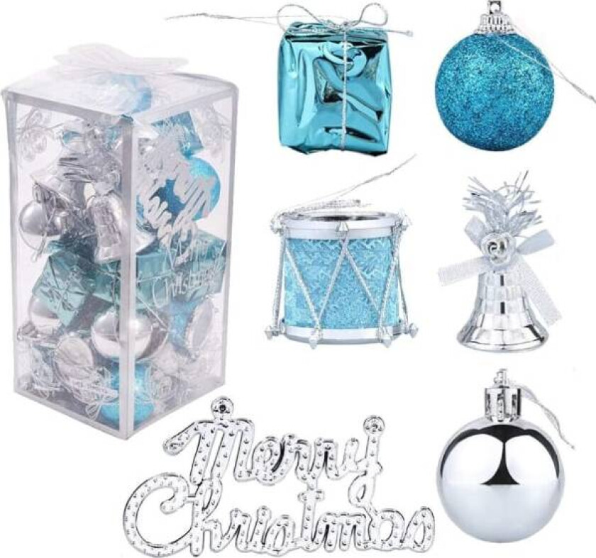 32 Julekulepynt til juletreet